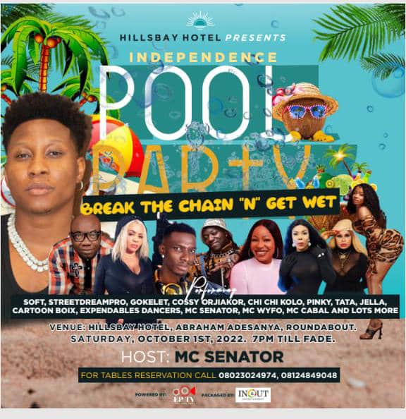 Hillsbay Hotel Present Independent Pool Party